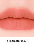 13 shades of 3CE Velvet Lip Tint – soft matte, sherbet-like texture for a natural lip color finish