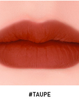 13 shades of 3CE Velvet Lip Tint – soft matte, sherbet-like texture for a natural lip color finish