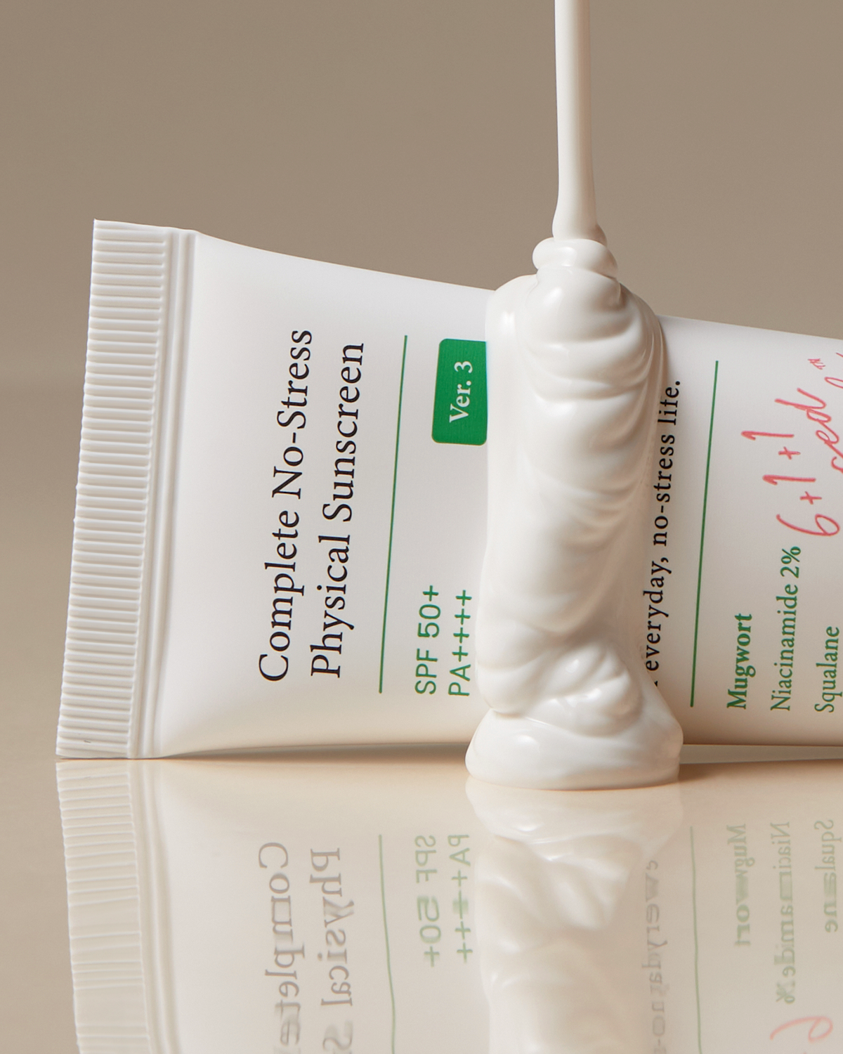 AXIS-Y Complete No-Stress Physical Sunscreen provides hydrated, smooth, and protected skin, perfect for sensitive and oily skin types