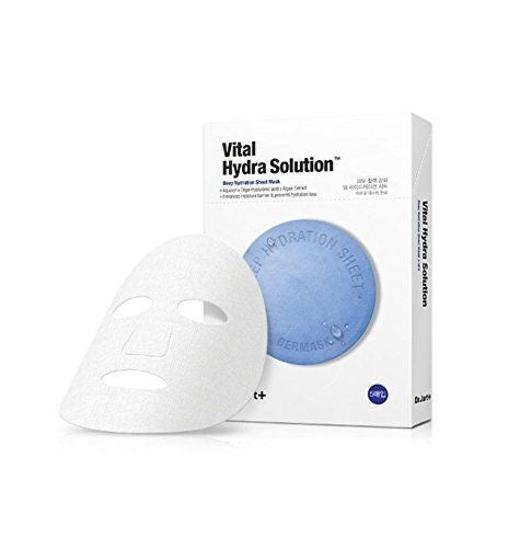 Dr. Jart Dermask Vital Hydra Solution – hydrating sheet mask that locks in moisture and strengthens the skin's moisture barrier
