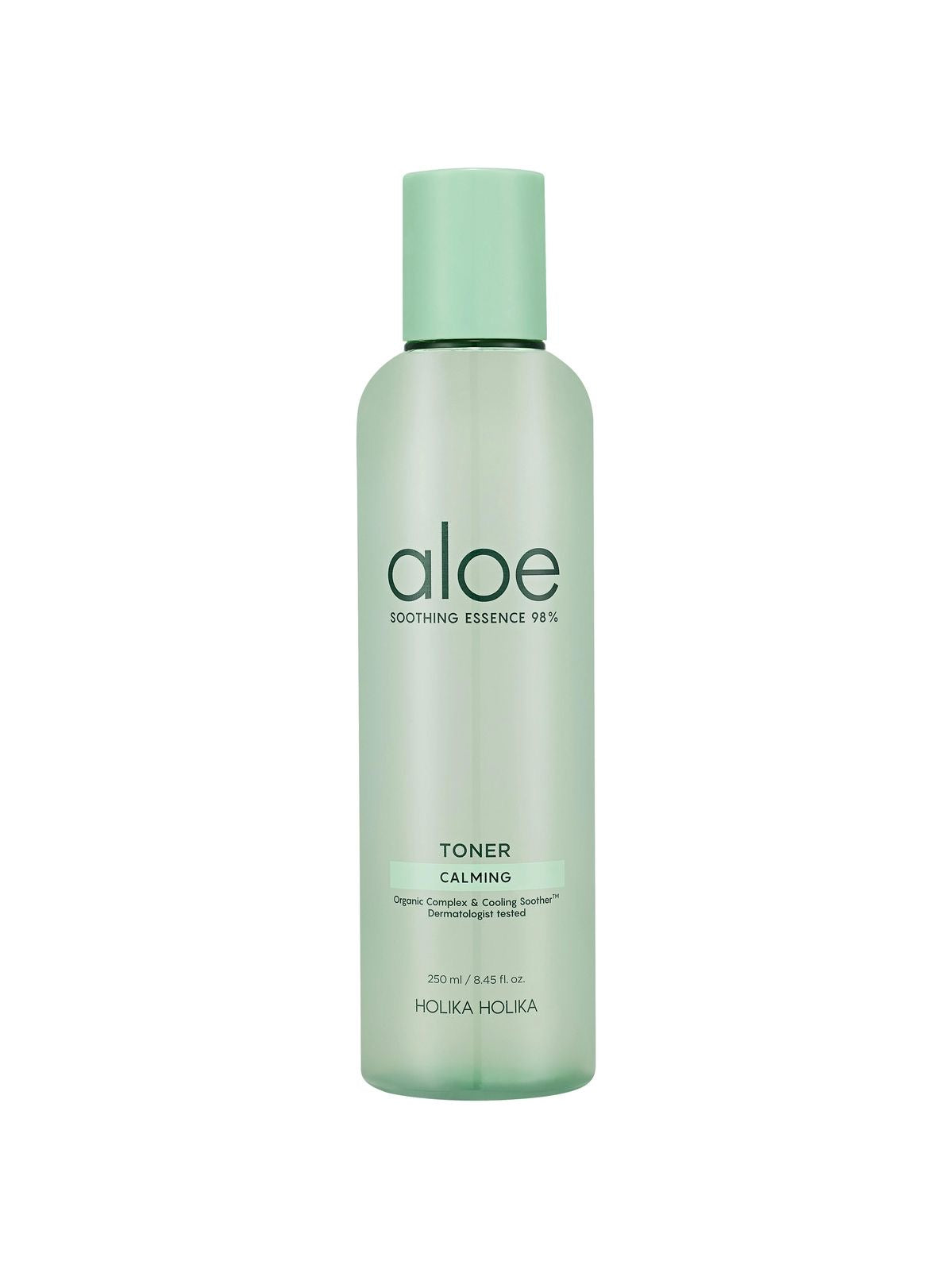 Holika Holika Aloe Soothing Essence 98 Toner with aloe vera extract, deeply hydrating and calming sensitive skin