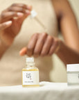 Beauty of Joseon Propolis Serum showing its smooth, honey-like texture that absorbs quickly to hydrate and balance skin without feeling greasy