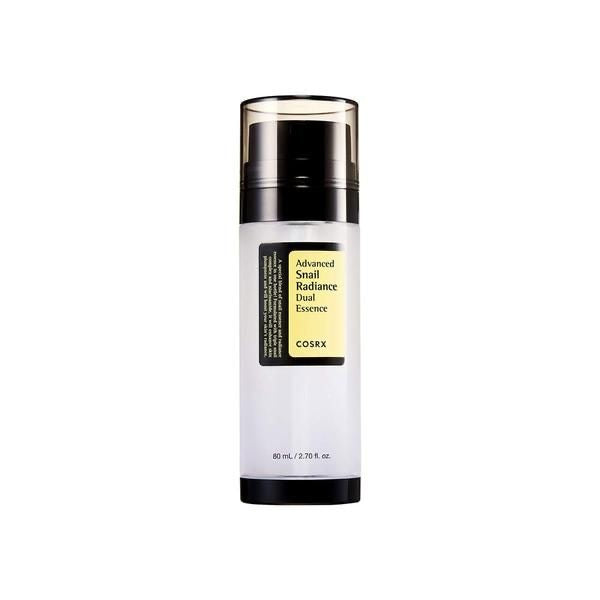 COSRX Advanced Snail Radiance Dual Essence – 2-in-1 essence with snail mucin and radiance-boosting ingredients for glowing, hydrated skin