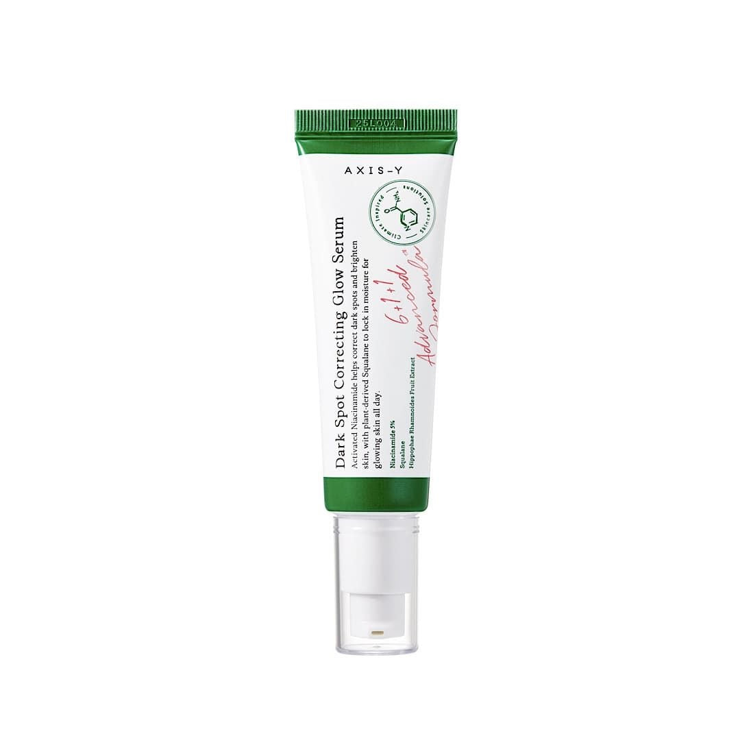 AXIS-Y Dark Spot Correcting Glow Serum: Niacinamide serum to reduce dark spots, even skin tone, and boost hydration for a radiant complexion