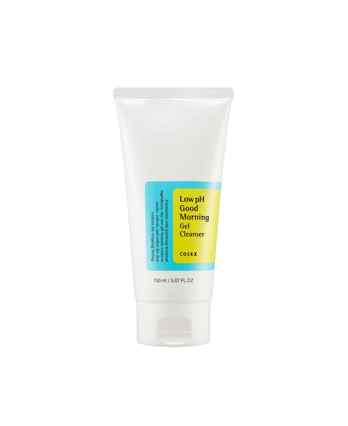 COSRX Low pH Good Morning Gel Cleanser – A gentle gel cleanser that hydrates, refines skin texture, and maintains pH balance