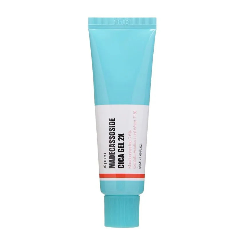 A'pieu Madecassoside Cica Gel 2X – soothing gel for sensitive, dehydrated, and blemish-prone skin