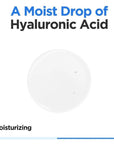 Lightweight, water-based texture of Isntree Hyaluronic Acid Toner – a hydrating formula that balances skin’s moisture and leaves it smooth