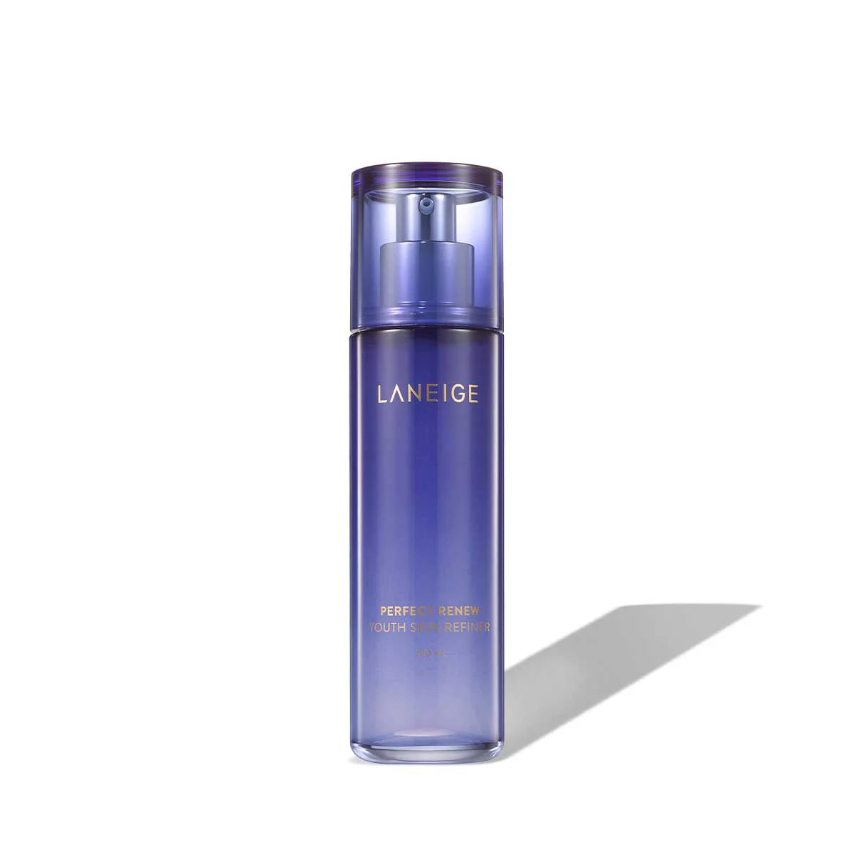 Laneige Perfect Renew Youth Skin Refiner – Hydrating toner with Ceramide Water that smooths, hydrates, and strengthens the skin’s moisture barrier. Ideal for dry and sensitive skin.