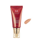 Missha M Perfect Cover BB Cream in 4 shades – Displaying a range of shades to suit different skin tones, ensuring a perfect match for a natural finish.