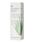 Image of the Nature Republic Real Squeeze Aloe Vera Essence packaging, featuring a sleek bottle design with a natural and fresh aesthetic.