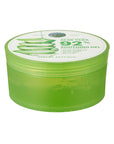 Nature Republic Soothing Moisture Aloe Vera 92% Soothing Gel in a 300 ml jar with clear packaging showcasing the aloe vera gel's soothing and moisturizing properties.
