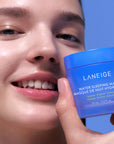 Laneige Water Sleeping Mask – Hyaluronic Acid and Squalane work together to keep your skin deeply moisturized and plump while you sleep.