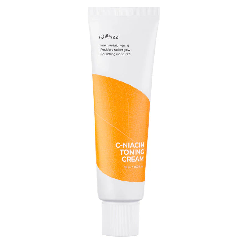Isntree C-Niacin Toning Cream – 50ml brightening cream with 69% Sea Buckthorn Extract and Niacinamide to even out skin tone and enhance radiance