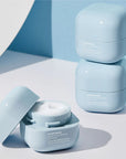 Laneige Water Bank Blue Hyaluronic Eye Cream – Hydrating and brightening eye cream with Blue Hyaluronic Acid, Niacinamide, and Caffeine, designed to reduce puffiness and dark circles around the eyes.