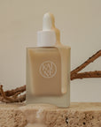 Lightweight and fast-absorbing texture of KAINE Chaga Collagen Charging Serum for deep hydration and smooth skin
