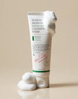 AXIS-Y Sunday Morning Cleansing Foam in use: Balancing and hydrating all skin types, including sensitive and acne-prone, while leaving the skin soft, refreshed, and glowing