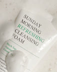 AXIS-Y Sunday Morning Cleansing Foam: A gentle, creamy foam cleanser that deeply cleanses while maintaining your skin's natural pH balance, leaving skin soft, hydrated, and balanced