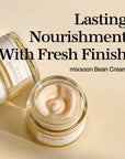 Mixsoon Bean Cream – A deeply hydrating and nourishing skincare cream, featuring key ingredients like fermented soybean extract, Korean pear, pomegranate, and barley for a radiant complexion.
