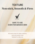 Close-up of Mixsoon Bean Cream’s smooth texture – The lightweight, non-greasy cream absorbs quickly into the skin, providing deep hydration without a sticky residue.