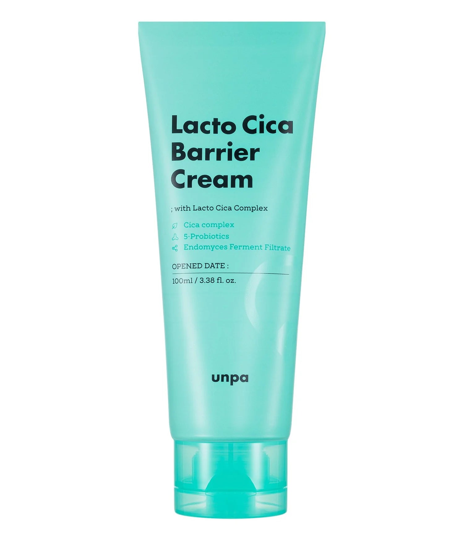 Unpa Lacto Cica Barrier Cream – A thick, balm-like cream that soothes and strengthens the skin barrier. Formulated with 3 types of Centella extract, probiotics, and Niacinamide to calm irritated skin and reduce wrinkles.