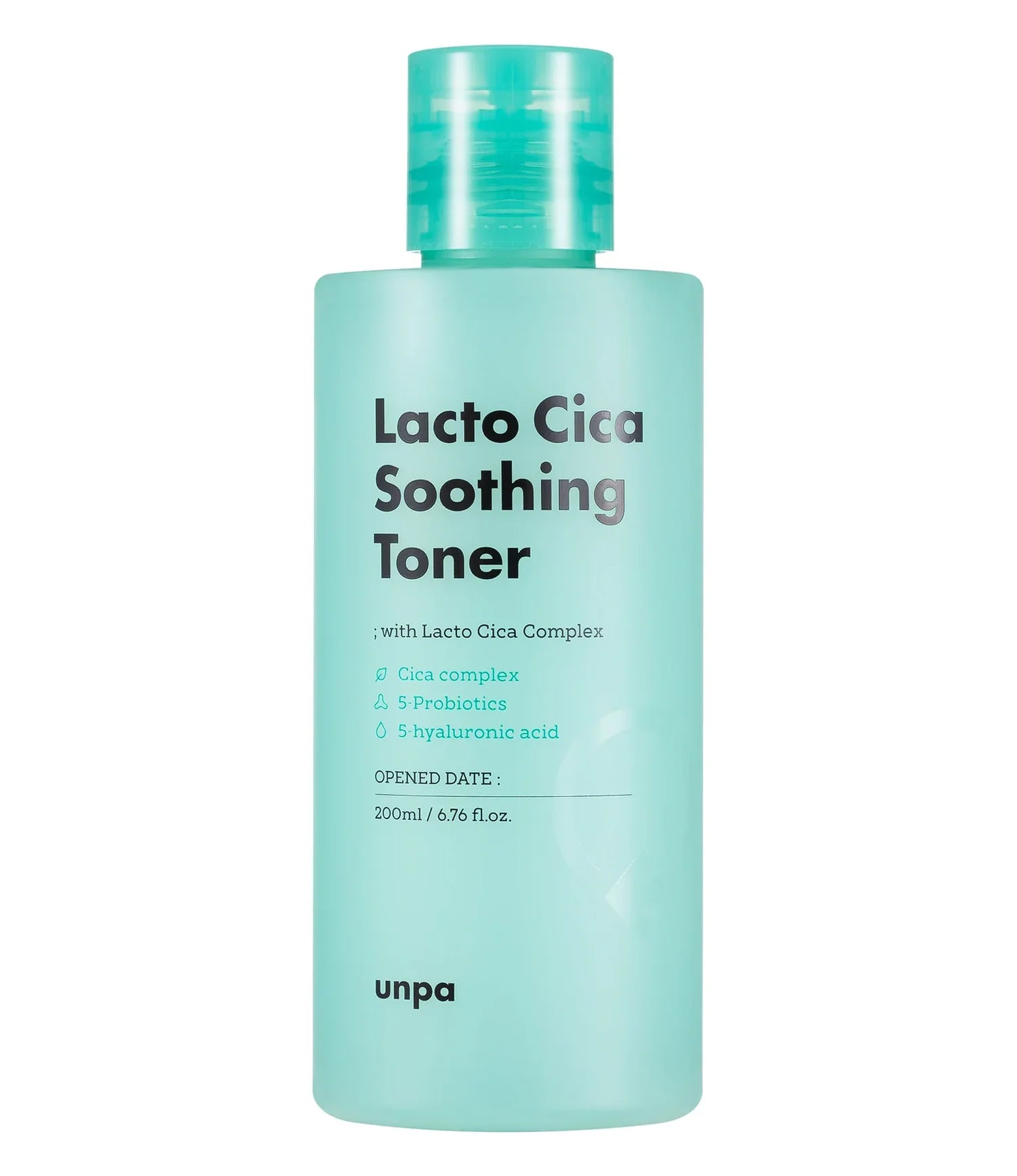 Unpa Lacto Cica Soothing Toner – A pH-balancing toner with 45.77% Centella and probiotics to repair, hydrate, and calm irritated skin while balancing oil and moisture for a healthy glow.
