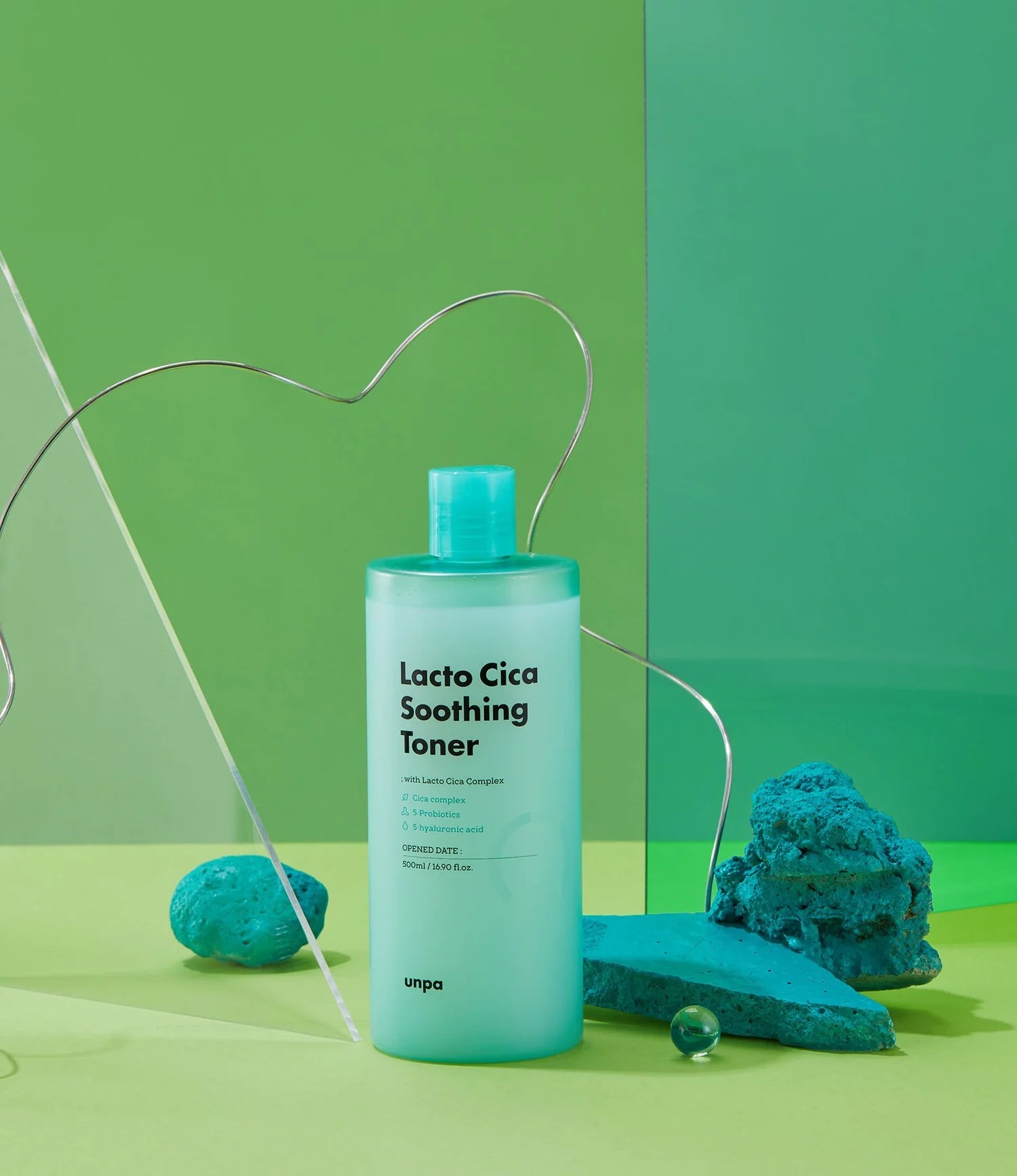 Unpa Lacto Cica Soothing Toner – A pH-balancing toner with 45.77% Centella and probiotics to repair, hydrate, and calm irritated skin while balancing oil and moisture for a healthy glow.