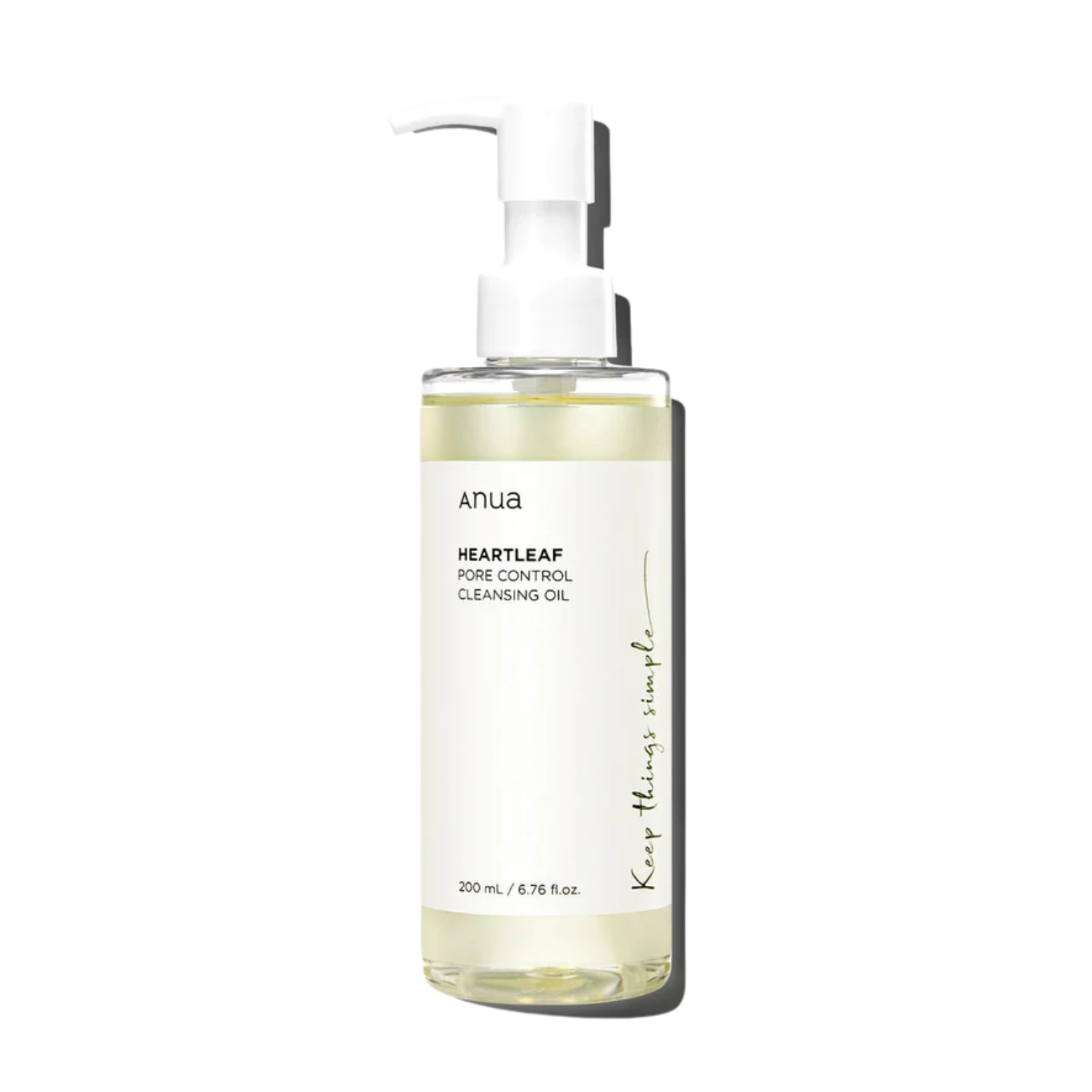 Anua Heartleaf Pore Control Cleansing Oil – gently removes makeup and dirt without clogging pores