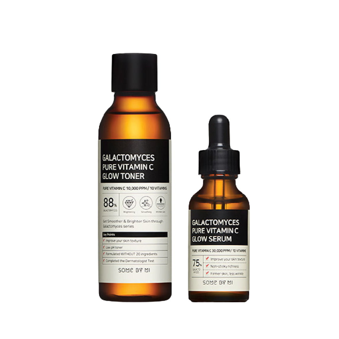 Some By Mi Daily Vitamin C Whitening and Pigmentation Care Set – Includes a toner and serum that brighten skin and reduce dark spots, giving your skin a radiant, even tone.