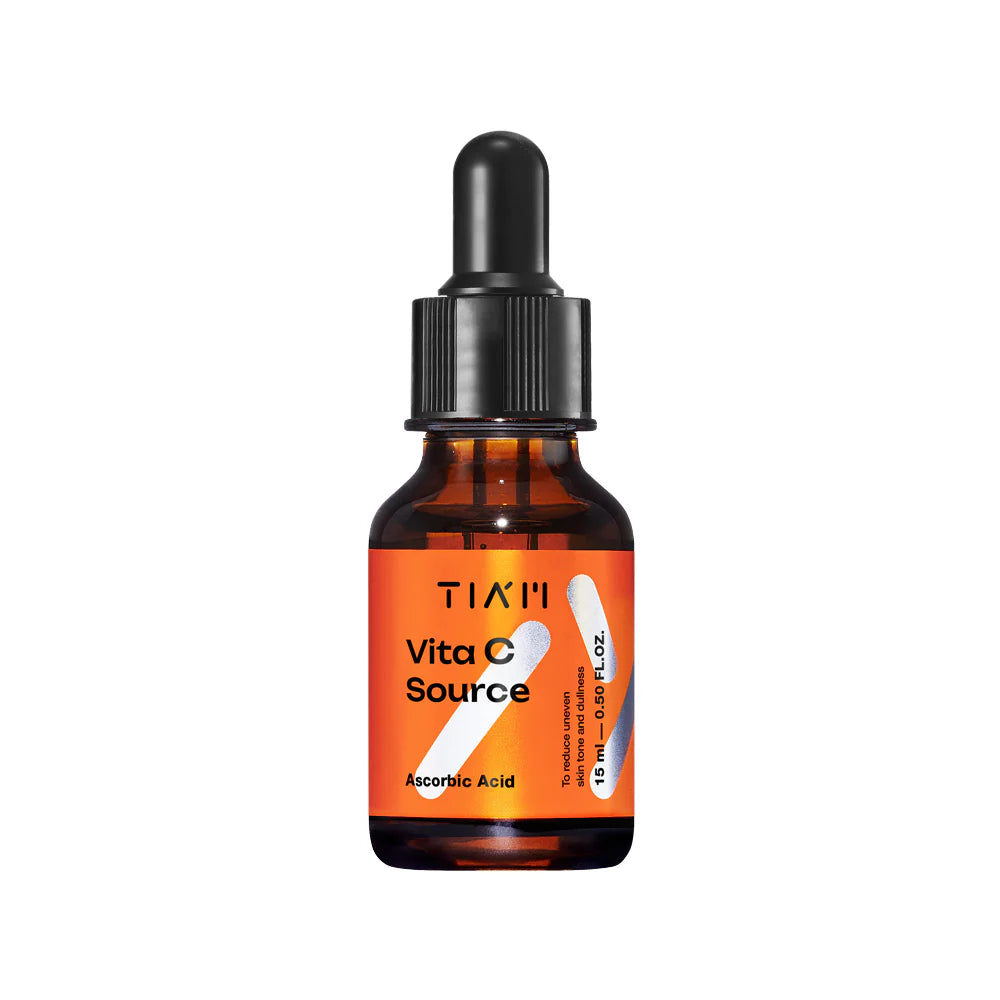 TIA'M Vitamin C Serum My Signature C Source – A powerful brightening serum with 20% pure Vitamin C, designed to even out skin tone, fade dark spots, and protect the skin for a youthful, glowing complexion.
