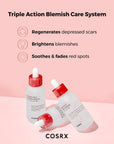 Key ingredients in COSRX AC Collection Blemish Spot Clearing Serum: CentellAC-Rx Complex, Propolis Extract, and Niacinamide – Hydrate, repair, and brighten acne-prone skin