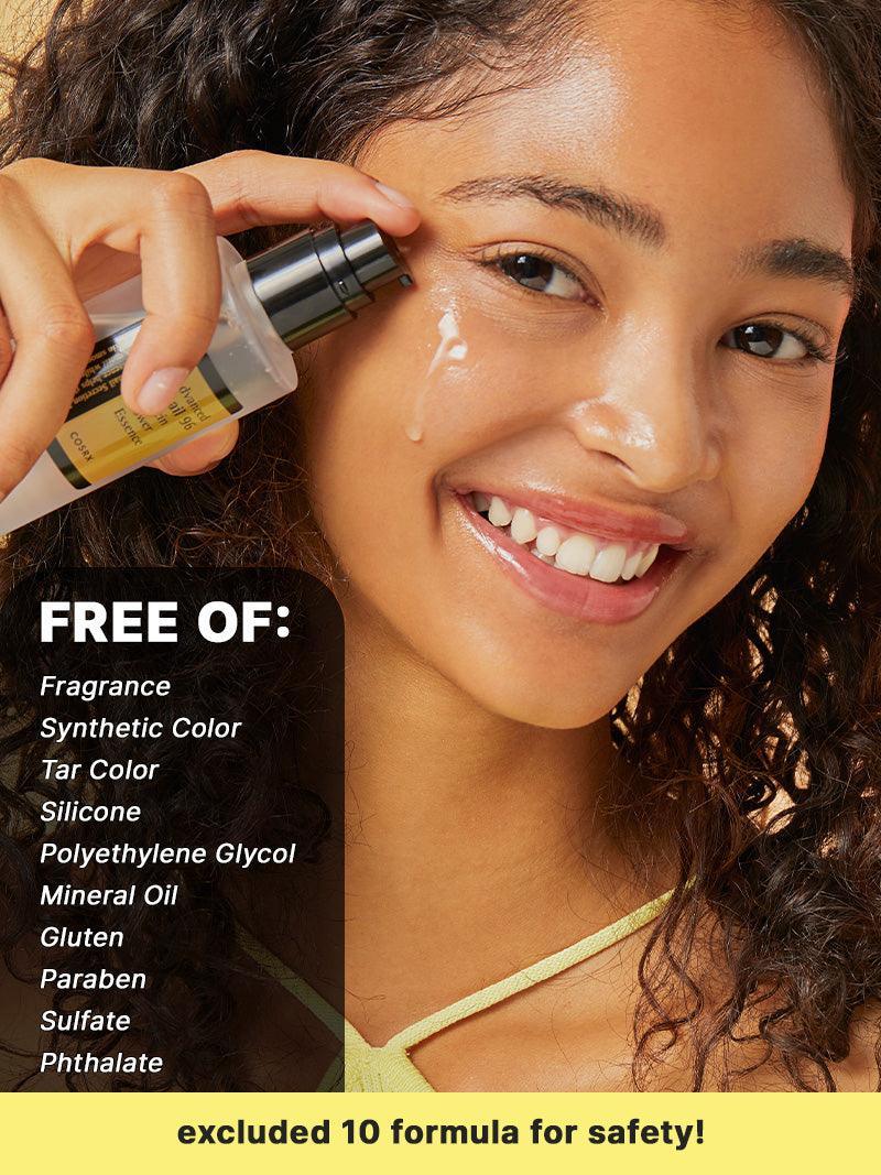 Applying Cosrx Advanced Snail 96 Mucin Power Essence – Gently massaging the lightweight essence into the skin for hydration, brightening, and skin repair