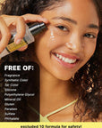 Applying Cosrx Advanced Snail 96 Mucin Power Essence – Gently massaging the lightweight essence into the skin for hydration, brightening, and skin repair
