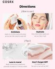 Applying Cosrx AHA7 Whitehead Power Liquid – Exfoliating toner for clearer, smoother skin and reduced whiteheads