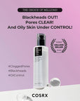 Cosrx BHA Blackhead Power Liquid – Exfoliating liquid with salicylic acid to clear blackheads, unclog pores, and control oil
