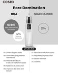 Cosrx BHA Blackhead Power Liquid – Featuring willow bark water and niacinamide to clear pores and brighten dark spots