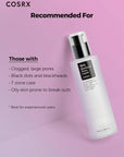 Cosrx BHA Blackhead Power Liquid – Exfoliating liquid with salicylic acid to clear blackheads, unclog pores, and control oil