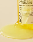 Some By Mi Yuja Niacin Blemish Care Serum – Close-up of the lightweight, non-sticky serum texture, showing its smooth and refreshing consistency that absorbs quickly into the skin.