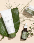 Mary & May Houttuynia Cordata Tea Tree Cleansing Foam – A 150ml bottle of creamy cleanser formulated with 40.7% Houttuynia Cordata and 6.8% Tea Tree Extract, designed to calm and cleanse troubled skin.