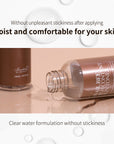 Close-up of Benton Snail Bee High Content Skin Toner texture – Lightweight, hydrating toner that nourishes and calms fatigued skin with natural ingredients