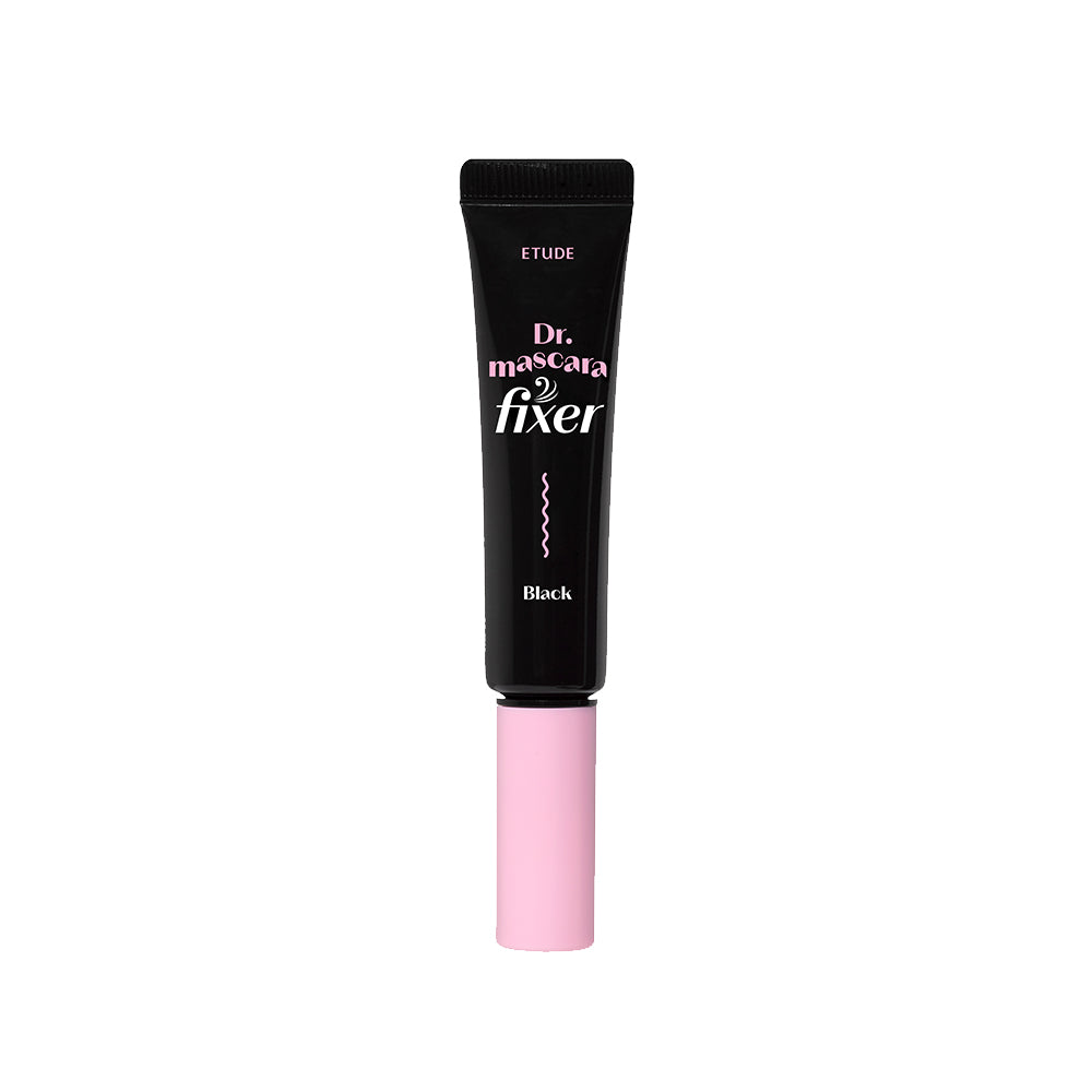 Etude House Dr. Mascara Fixer – long-lasting curl and smudge-free hold in Natural and Black shades with vegan formula