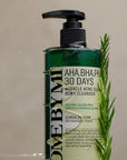 Some By Mi AHA BHA PHA Miracle Acne Body Cleanser – A body wash with AHA, BHA, and PHA to exfoliate, clear acne, and smooth the skin.