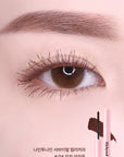 Displaying the 5 color options of Lilybyred AM9 to PM9 Survival Color Cara Mascara – Choco Brown, Rosy Brown, Ginger Brown, Mocha Brown, and Black Brown.