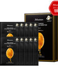 JM Solution Honey Luminous Royal Propolis Mask - nourishing sheet mask with propolis, green propolis, and royal jelly for hydrated, glowing skin