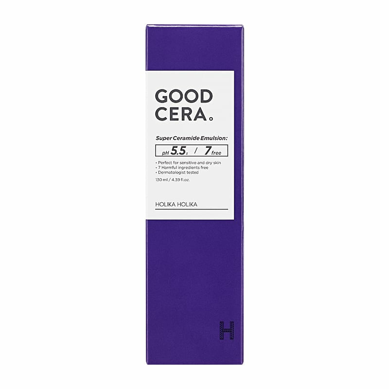 Holika Holika Good Cera Super Ceramide Emulsion for dry and sensitive skin, strengthening the skin barrier and soothing irritation with niacinamide
