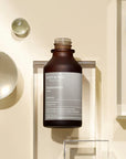 Close-up of Mary & May Multi Hyaluronic Serum packaging – Highlighting the sleek bottle design and emphasizing the six types of hyaluronic acid that lock in hydration and promote smooth, hydrated skin.