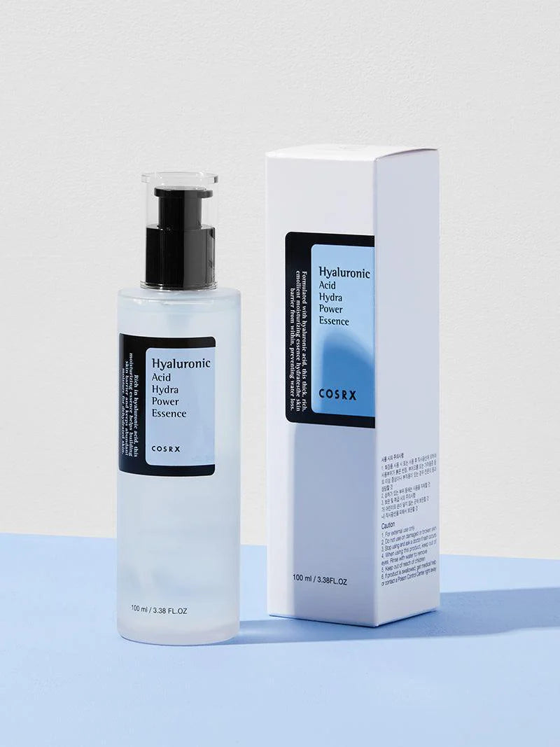 COSRX Hyaluronic Acid Hydra Power Essence – Lightweight, hydrating essence for smooth, plump skin