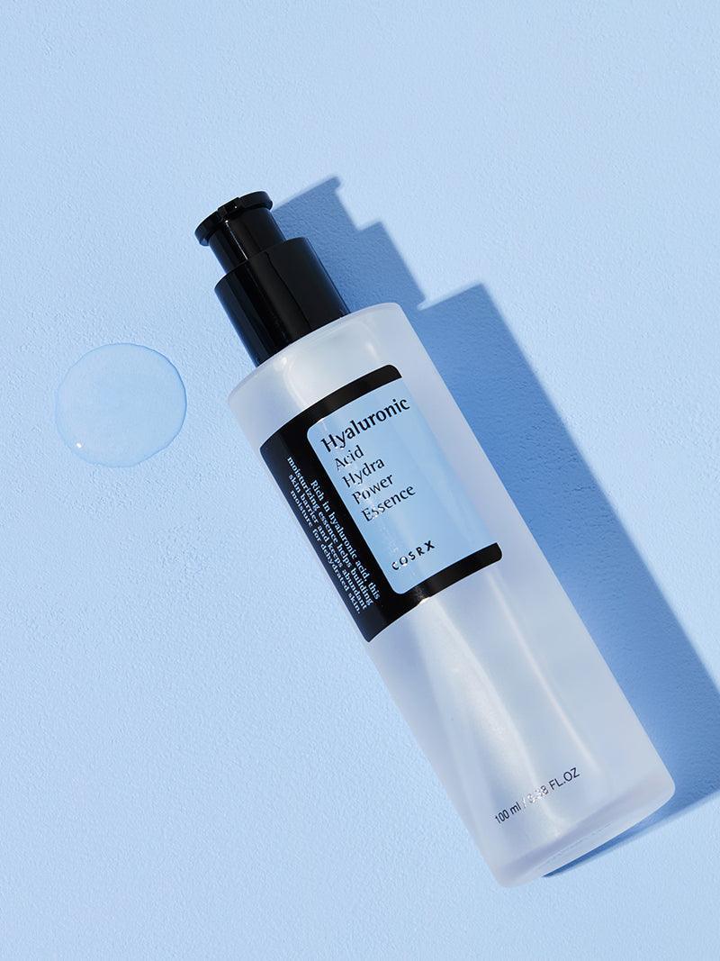 COSRX Hyaluronic Acid Hydra Power Essence – Gel-like texture that deeply hydrates and softens skin with every drop