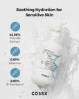 COSRX Hydrium Centella Aqua Soothing Ampoule – Formulated with Centella Asiatica and Madecassoside to calm red, acne-prone skin