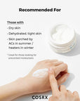 COSRX Hydrium Moisture Power Enriched Cream – Rich and fast-absorbing cream that provides intense hydration without feeling greasy
