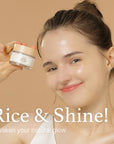 I’m From Rice Cream, enriched with rice bran extract and shea butter, perfect for daily use to moisturize, soothe acne-prone skin, and enhance skin's radiance